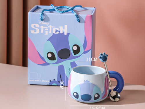 Taza de cerámica  de Stitch y Angela