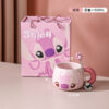 Taza de cerámica  de Stitch y Angela - Imagen 2