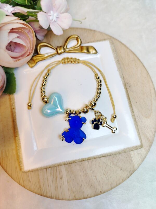 Pulsera de Hilo Oso
