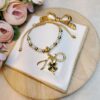 Pulsera de Hilo Balin y Perlas varios Dijes - Imagen 4