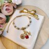 Pulsera de Hilo Balin y Perlas varios Dijes - Imagen 5