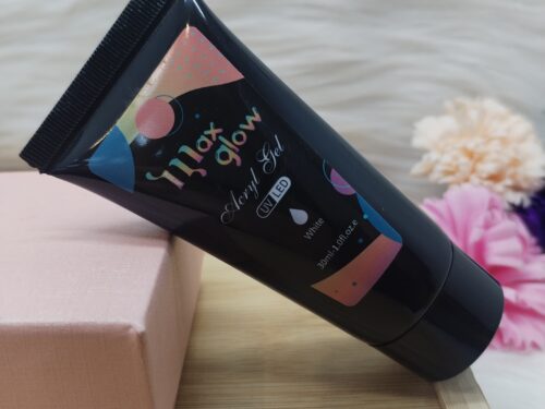 Poly Gel Máx Glow blanco