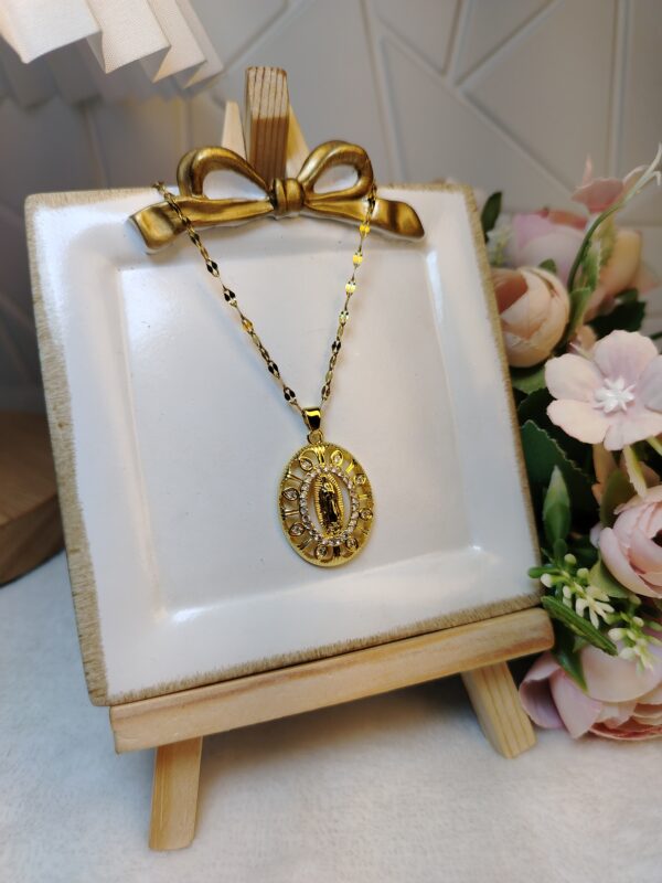Cadenas Medalla de Virgen - Imagen 4