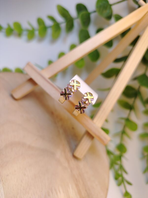 Aros oro chino XX - Imagen 2