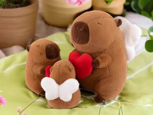 Peluche de Capibara con Alas 40CM-45CM