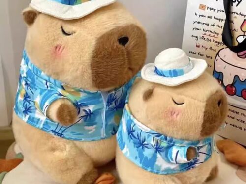 Peluche de Capibara 40-45CM (Ropa)
