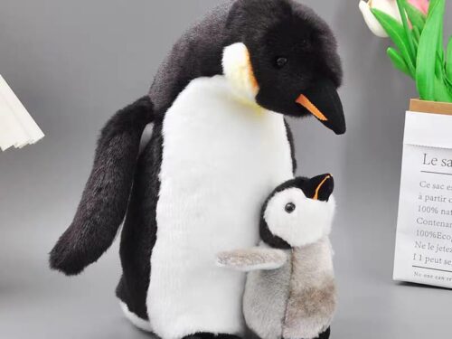 PELUCHE DE PINGüINO + BEBE