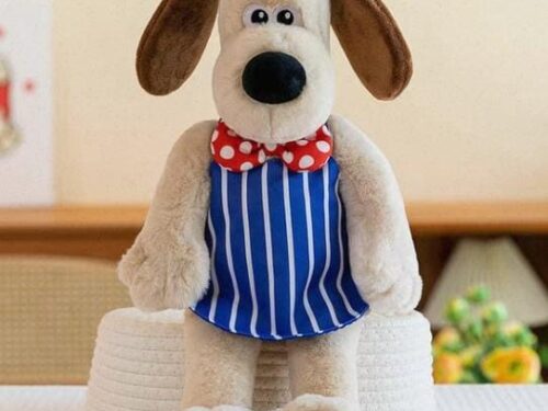 Peluches de Perro Azul 40cm
