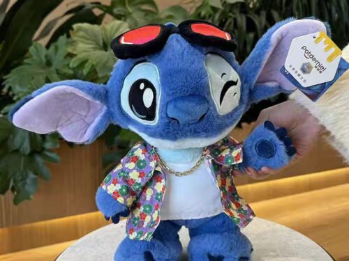Peluche Stich (Hawaiano con Lentes) 35CM