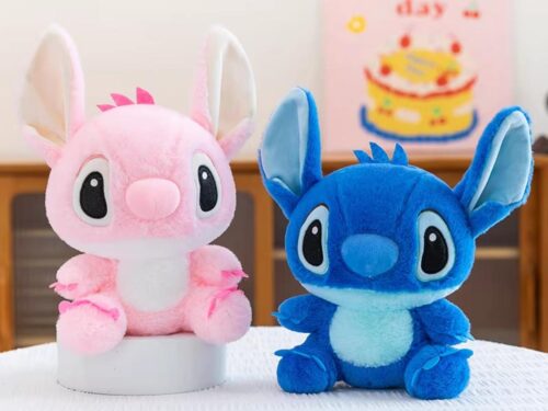 Peluche De Stitch y Angela 30Cm