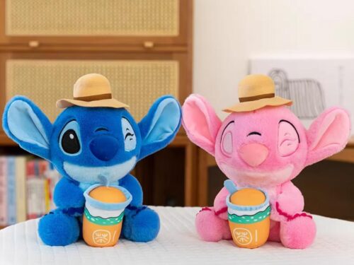 Peluche De Stitch Con Tambor 25Cm