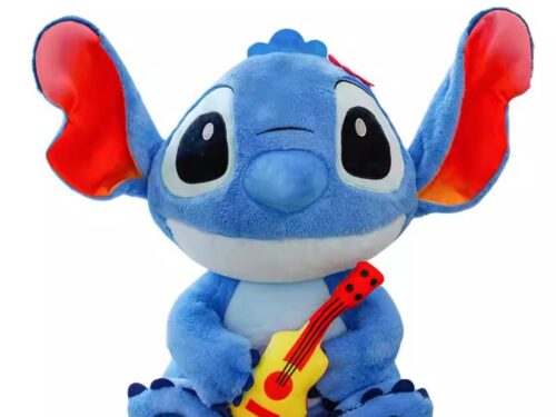 Peluche De Stitch con Guitarra