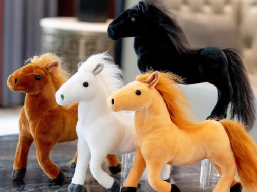 Peluche De Caballo 28Cm