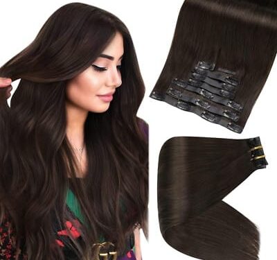 EXTENSIONES DE CABELLO, ESTILO CORTINA CON GANCHOS KISS PLUS