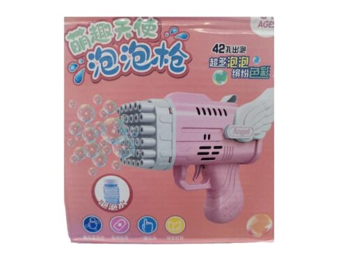 PISTOLA DE BURBUJAS
