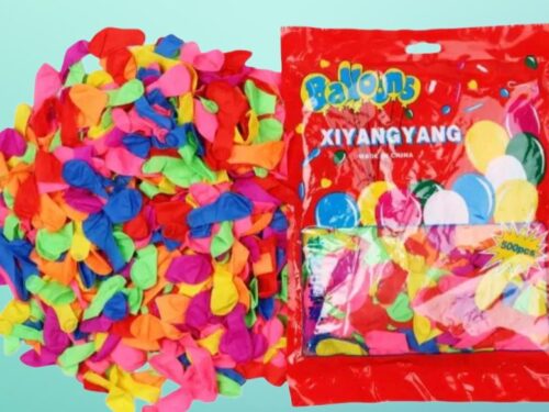 PAQUETE DE GLOBO DE AGUA 500PCS