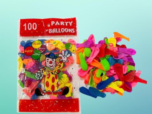 PAQUETE GLOBO DE AGUA 100PCS