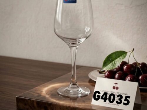COPA DE VINO TINTO RED CHERRY G4035