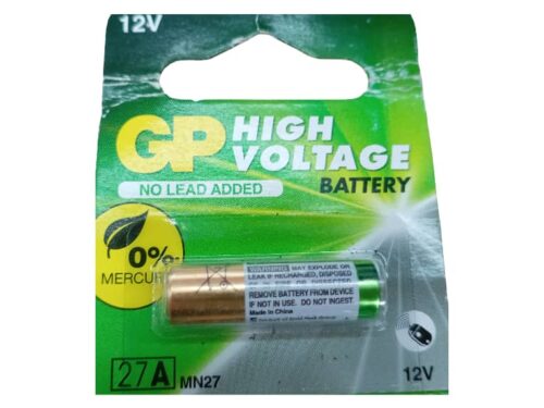 PILA ALCALINA GP 27A DE 12V