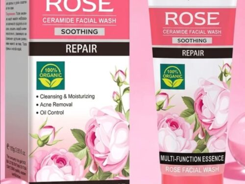 LIMPIADOR FACIAL DE ROSA Y CERAMIDA DISAAR