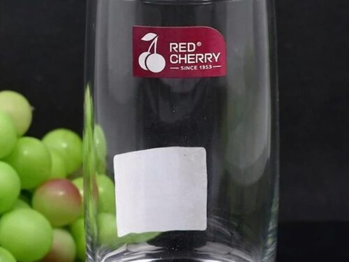 VASO DE CRISTAL RED CHERRY