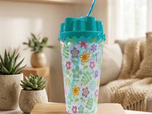 VASO CON ESTAMPADO