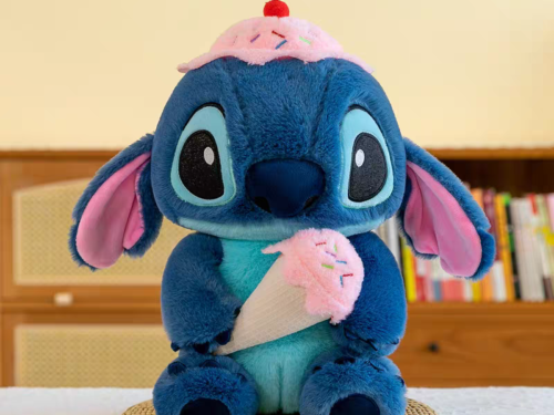 PELUCHE DE STITCH CON HELADO