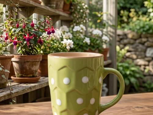 TAZA DE PORCELANA