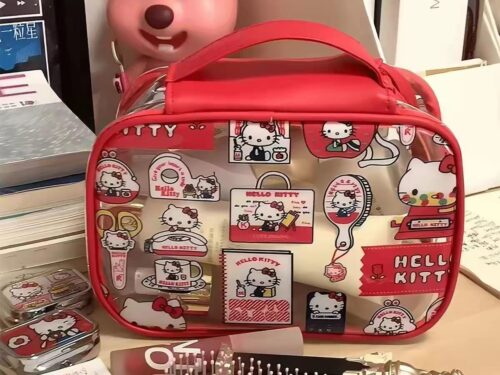 PORTA COSMETICOS DE HELLO KITTY