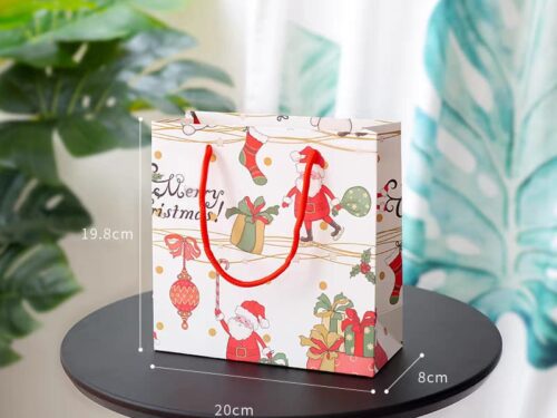 BOLSA DE REGALO DE NAVIDAD MEDIANA