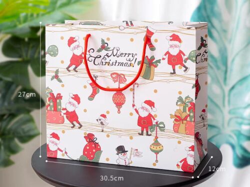 BOLSA DE REGALO DE NAVIDAD GRANDE