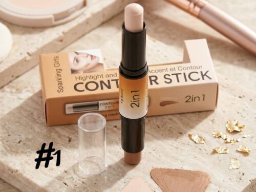 CORRECTOR DE OJERAS Y CONTORNO EN BARRA SPARKLING GIRLS