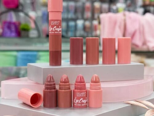 LABIAL EN BARRA USHAS 4 COLORES