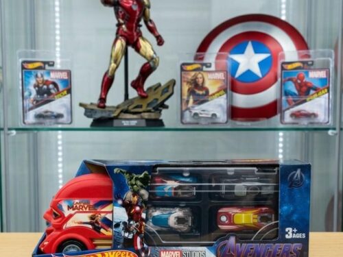 SET DE CARROS HOT WHEELS MARVEL X5