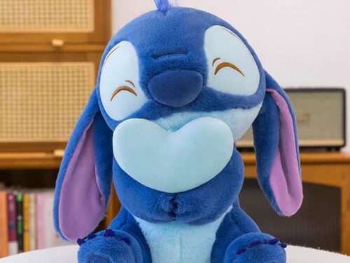 PELUCHE DE STITCH CON CORAZÓN