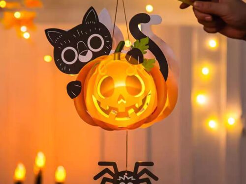 LÁMPARA DE MOTIVO DE HALLOWEEN
