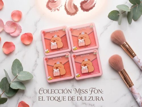 PALETA DE RUBOR MISS FON