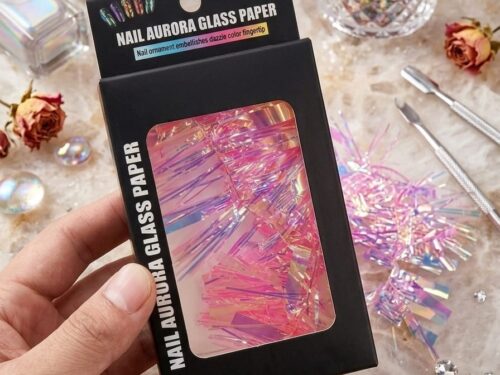 PAPEL AURORA PARA UÑAS