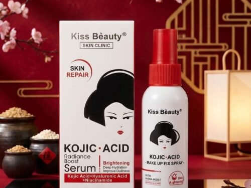 FIJADOR DE MAQUILLAJE DE ÁCIDO KÓJICO DE KISS BEAUTY