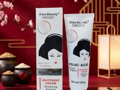 CREMA BLANQUEADORA DE ÁCIDO KÓJICO DE KISS BEAUTY