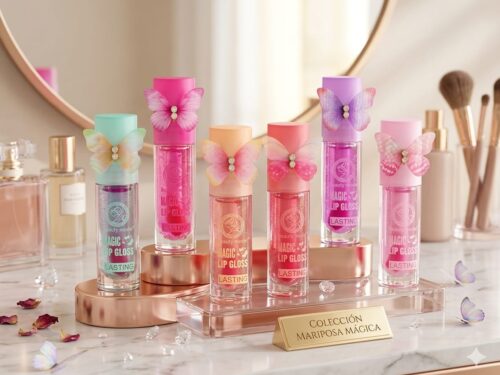 LIP GLOSS BEAUTY MODEL