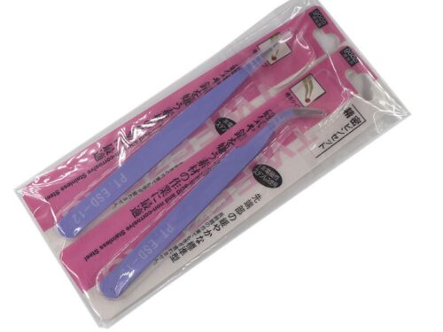 PINZA PARA EXTENSIÓN DE PESTAÑAS