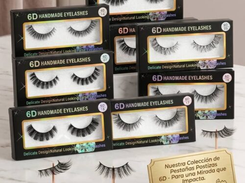 PESTAÑAS CORRIDAS 6D HANDMADE EYELASHES